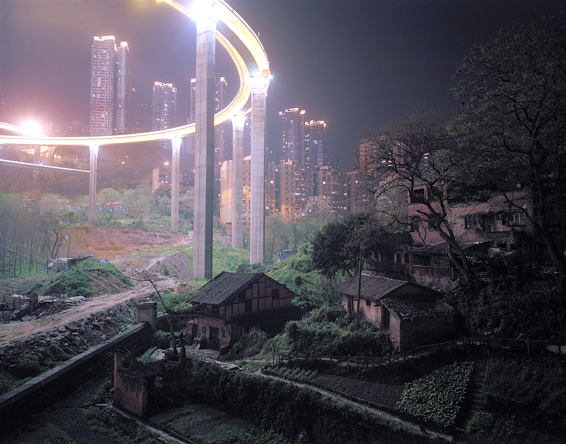 This meme is an image of a cityscape with a massive, curved highway that looks like a giant roller coaster. The image is captioned "when you finally understand the traffic in [city name]". The meme is likely poking fun at the notorious traffic congestion in a specific city, implying that it's so bad that even the highway looks like a roller coaster.